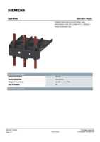 Datasheet for Siemens 3RA19311AA00, EAN: 4011209516533
