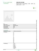 Datasheet for Schneider Electric RE22R1MYMR, EAN: 3606480792434