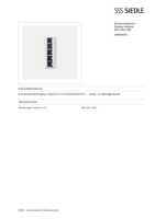 Datasheet for Siedle 200039555-00, EAN: 4015739395552