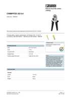 Datasheet for Phoenix Contact 1205244, EAN: 4017918116873