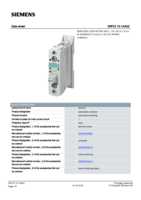 Datasheet for Siemens 3RF23101AA02, EAN: 4011209572164