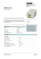 Datasheet for Phoenix Contact 5600461, EAN: 4017918929930