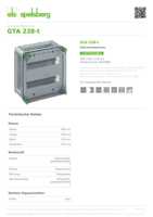 Datasheet for Spelsberg 01522801, EAN: 4013902050383