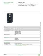Datasheet for Schneider Electric VW3A1112, EAN: 3606480702242
