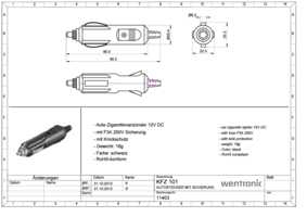 Datasheet for Goobay 11403, EAN: 4040849114038