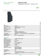 Datenblatt zu Schneider Electric RM22UA31MR, EAN: 3606480792236