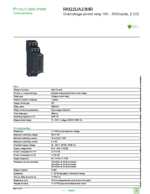 Datenblatt zu Schneider Electric RM22UA23MR, EAN: 3606480792229
