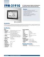 Datenblatt zu Advantech FPM-3191G-RCE