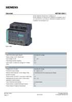 Datasheet for Siemens 6EP19612BA11, EAN: 4025515152651