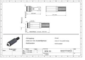 Datasheet for Goobay 11633, EAN: 4040849116339