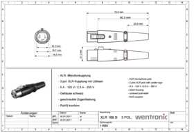 Datasheet for Goobay 11680, EAN: 4040849116803