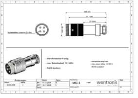 Datasheet for Goobay 11681, EAN: 4040849116810