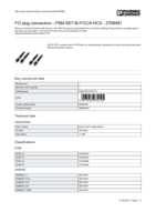 Datasheet for Phoenix Contact 2708481, EAN: 4017918974145