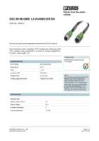 Datenblatt zu Phoenix Contact 1500910, EAN: 4017918612290