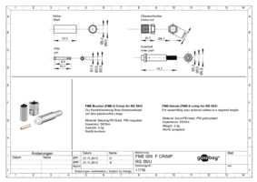 Datasheet for Goobay 11792, EAN: 4040849117923