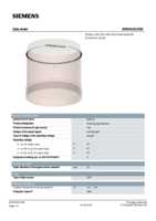 Datasheet for Siemens 8WD44205DE, EAN: 4011209919761