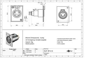 Datasheet for Goobay 11972, EAN: 4040849119729