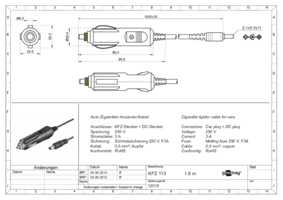 Datasheet for Goobay 12019, EAN: 4040849120190