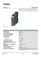 Datenblatt zu Siemens 3SK12111BB40, EAN: 4011209913752