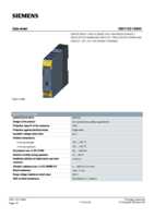 Datasheet for Siemens 3SK11221AB40, EAN: 4011209913660