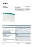 Datasheet for Siemens 6GT26000AD10, EAN: 4011209654761