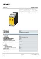 Datasheet for Siemens 3UF73201AU000, EAN: 4011209841789