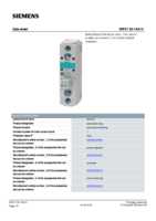 Datasheet for Siemens 3RF21501AA14, EAN: 4011209899216