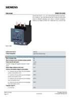 Datasheet for Siemens 3RB31334UB0, EAN: 4011209936522