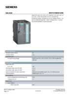 Datasheet for Siemens 6ES73136BG040AB0, EAN: 4025515079088