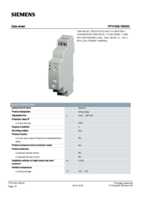 Datasheet for Siemens 7PV15081BW30, EAN: 4011209892347