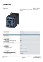 Datasheet for Siemens 3RH21311BW40, EAN: 4011209848894