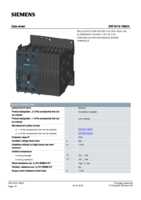 Datasheet for Siemens 3RF34161BB04, EAN: 4011209863569