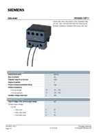 Datasheet for Siemens 3RH29241GP11, EAN: 4011209740389