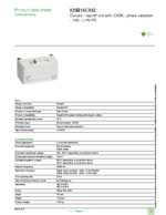 Datasheet for Schneider Electric KNB16CM2, EAN: 3606480003271