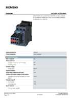 Datasheet for Siemens 3RT20241CL243MA0, EAN: 4011209866003