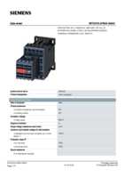 Datasheet for Siemens 3RT20162FB443MA0, EAN: 4011209864948