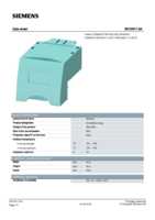 Datasheet for Siemens 3RV29175A, EAN: 4011209719149