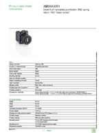 Datasheet for Schneider Electric XB5AA3351, EAN: 3389110134445