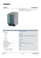 Datasheet for Siemens 6EP13333BA10, EAN: 4025515152873