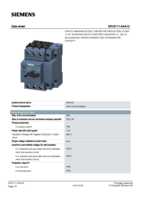 Datenblatt zu Siemens 3RV21114AA10, EAN: 4011209713420