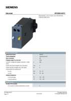 Datasheet for Siemens 3RT29263AP31, EAN: 4011209736801