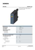 Datasheet for Siemens 3RT29161JL00, EAN: 4011209740105
