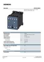 Datasheet for Siemens 3RT29162BE01, EAN: 4011209739895