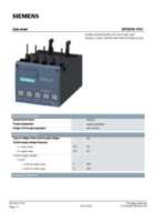Datasheet for Siemens 3RT29161PA1, EAN: 4011209739628