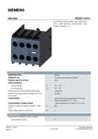 Datenblatt zu Siemens 3RH29111HA10, EAN: 4011209829282