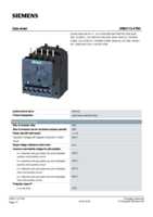 Datasheet for Siemens 3RB31134TB0, EAN: 4011209749054