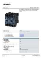 Datasheet for Siemens 3RA23288XB302BB4, EAN: 4011209836549