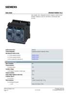 Datasheet for Siemens 3RA23278XB301AL2, EAN: 4011209836389