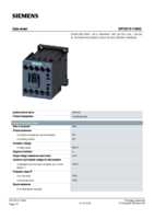 Datenblatt zu Siemens 3RT20151VB42, EAN: 4011209844056