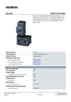 Datasheet for Siemens 3RA22100FA152BB4, EAN: 4011209794382